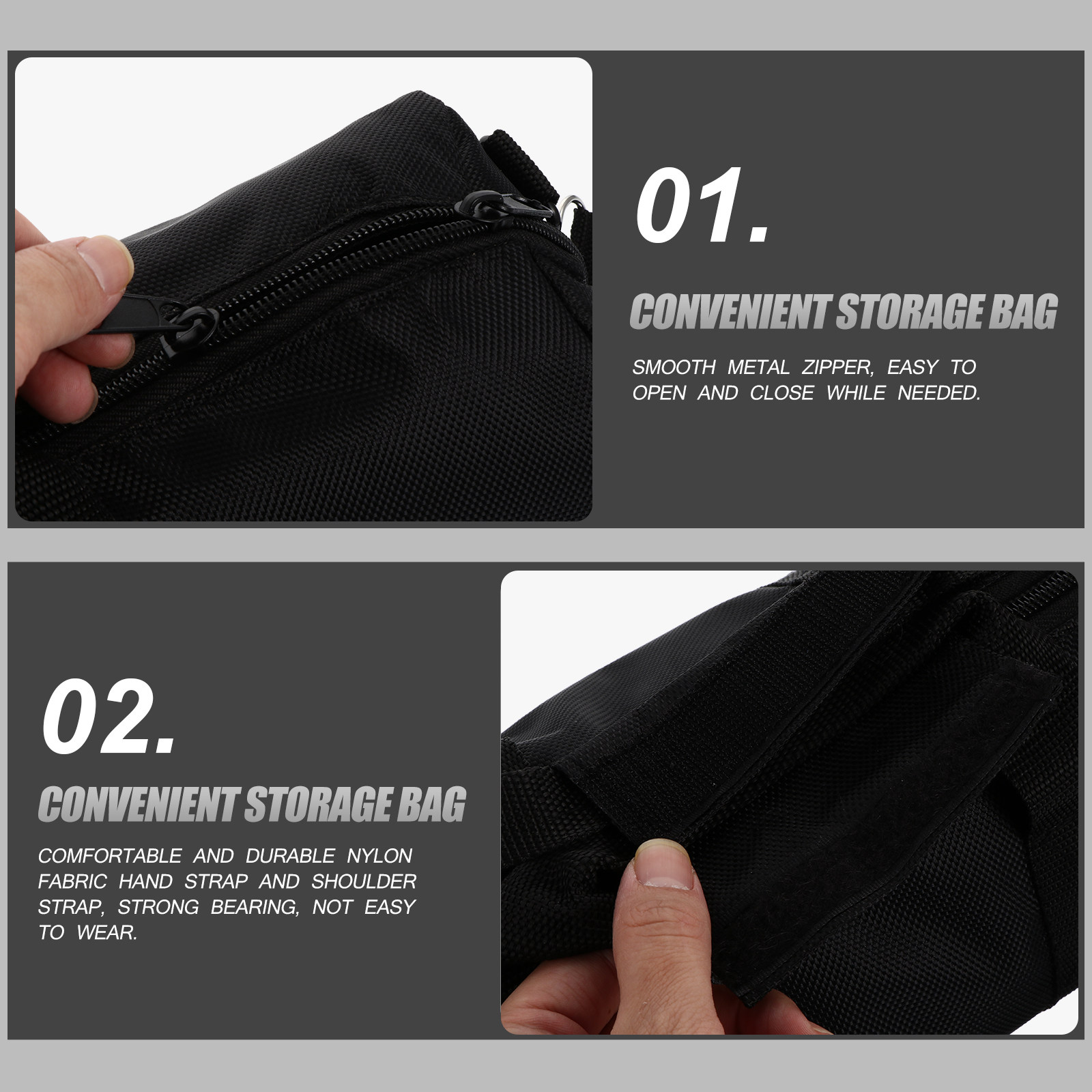 Photography Lighting Triangle - 40 cm Tragbare Fotografie-Werkzeugtasche aus hochwertigem