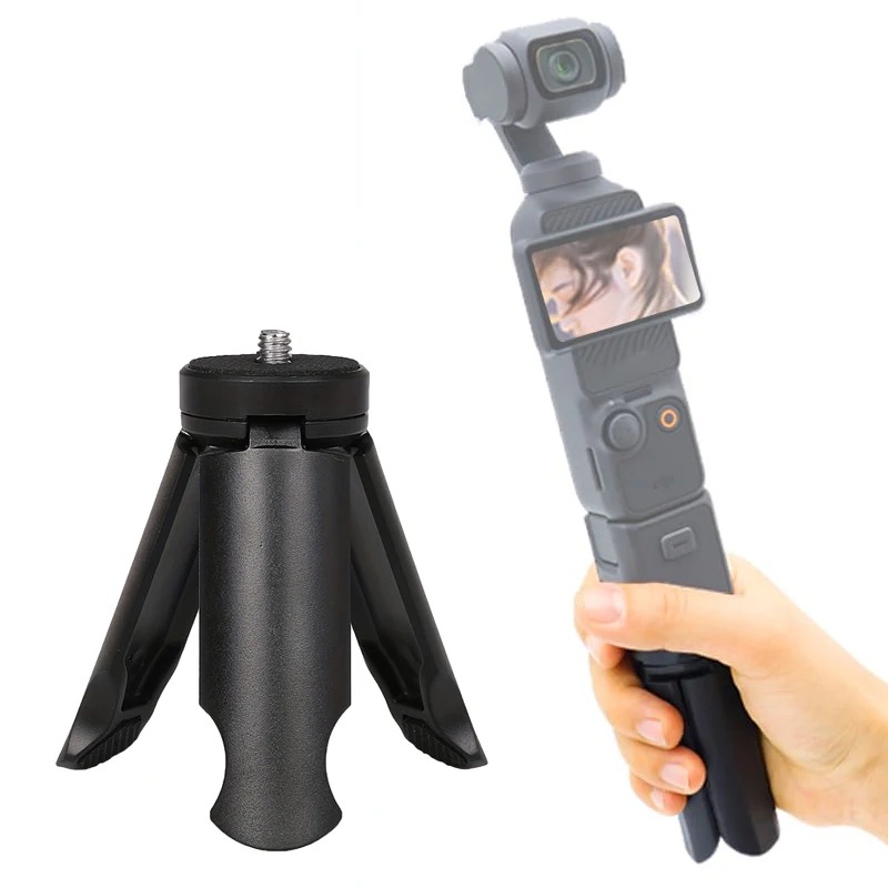 Photography Video Lighting Kit With Adjustable Tripod Stand - Mini-Stativ mit 1/4-Zoll-Schraubhalterung, tragbarer Desktop-Vlog-Handgriff für