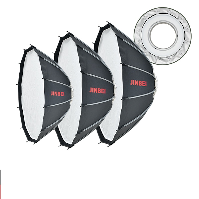 Lighting In Photography Studio - JINBEI 65 Schnell Aufzubauende Parabolische Plyo