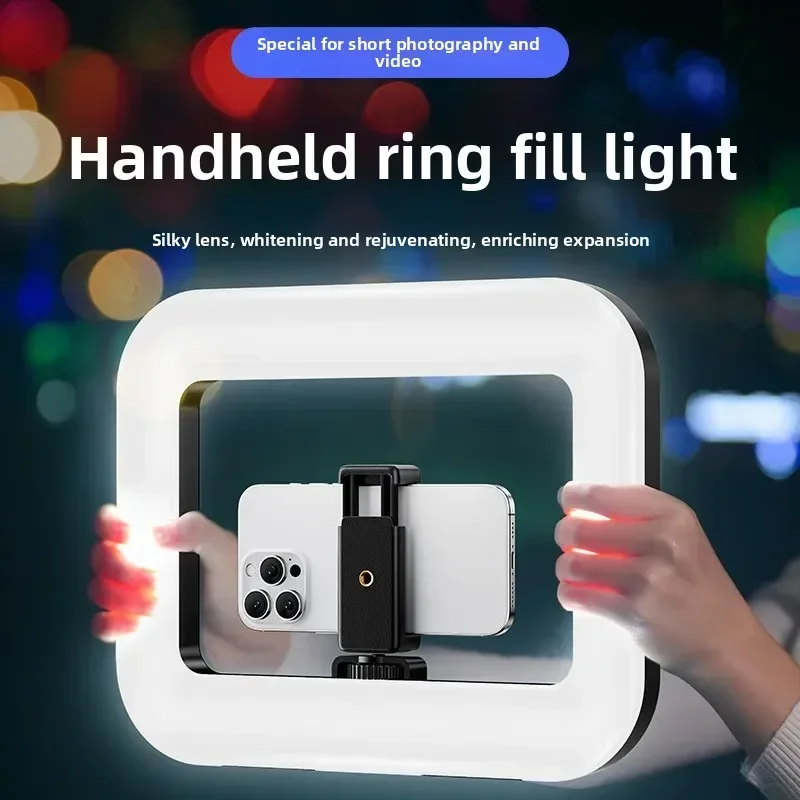 Photography Lighting Overhead - Tragbare Handheld-Ring-LED-Leuchte Neue Kaninchenkäfig-Beleuchtung Fotografie-Lampe für