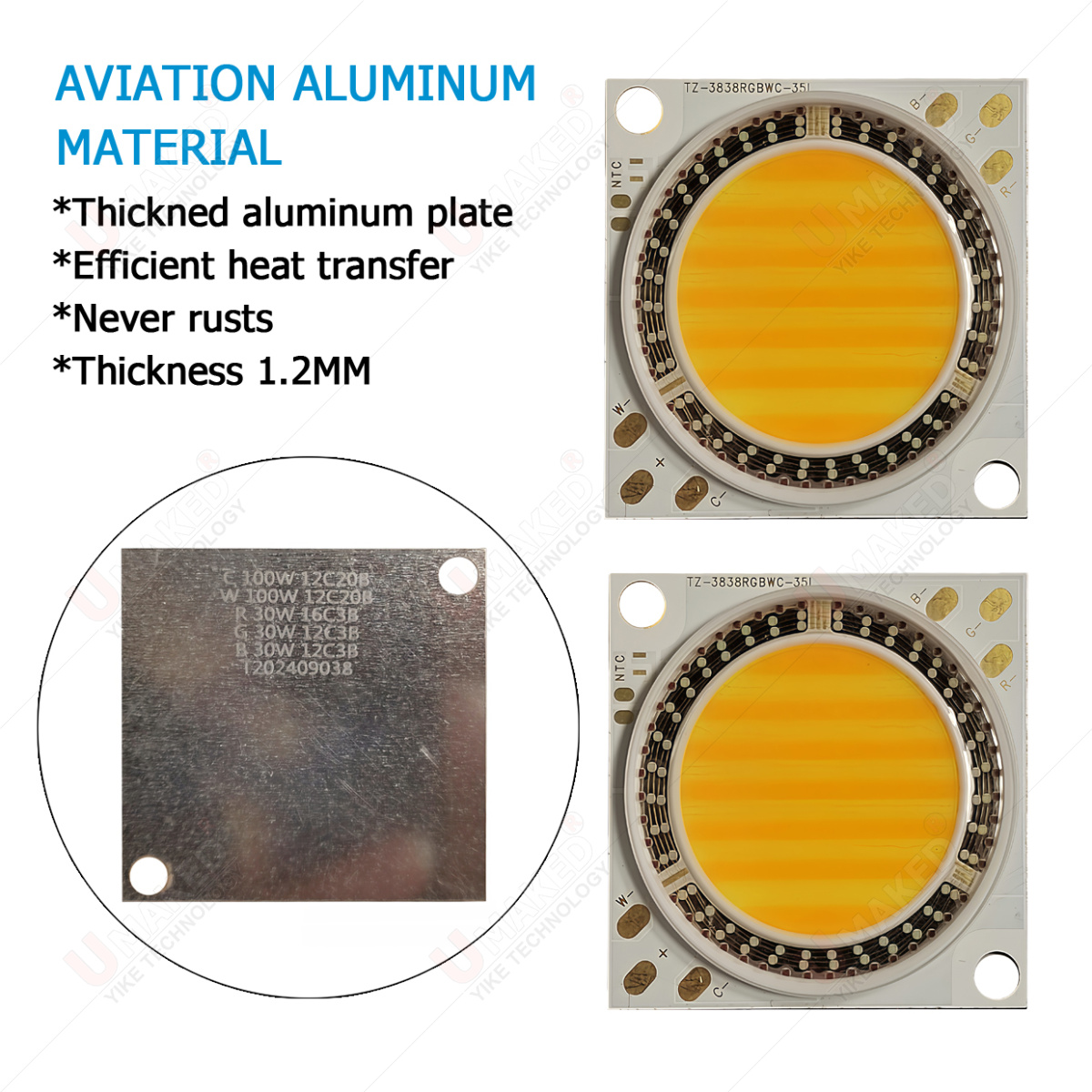 38 x 38 mm, 290 W, COB-SMD-LED – Photography Lighting Options Bewertung und Preis
