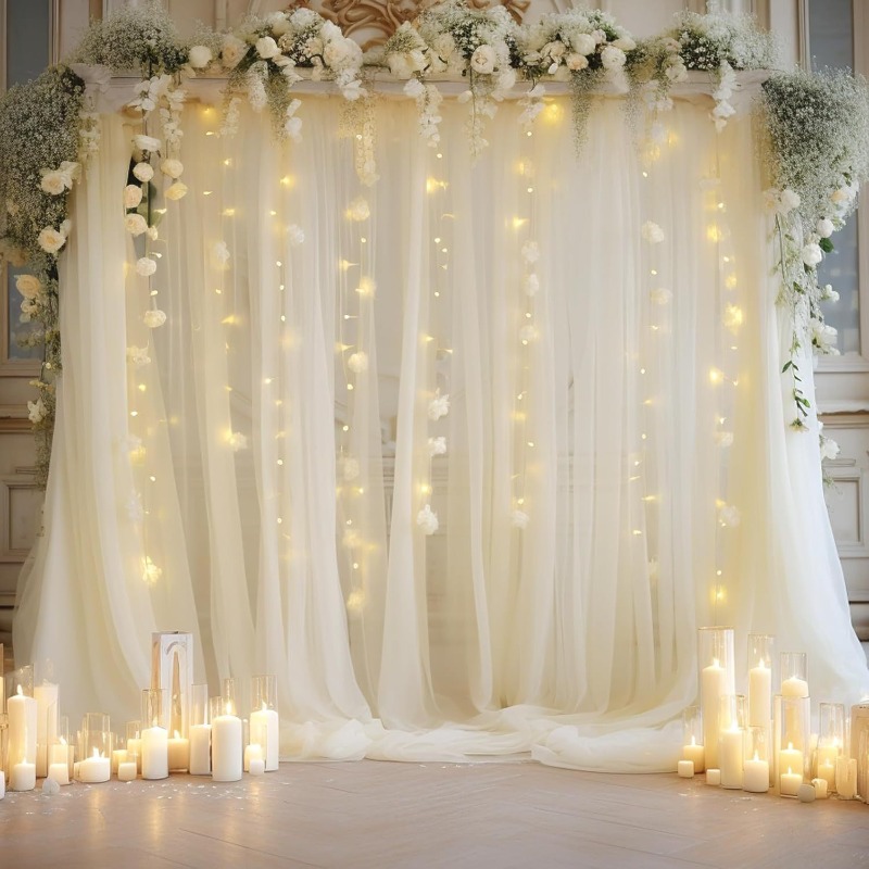 3x3m Tüll-Hintergrundvorhänge, – Photography Lighting Options Bewertung und Preis