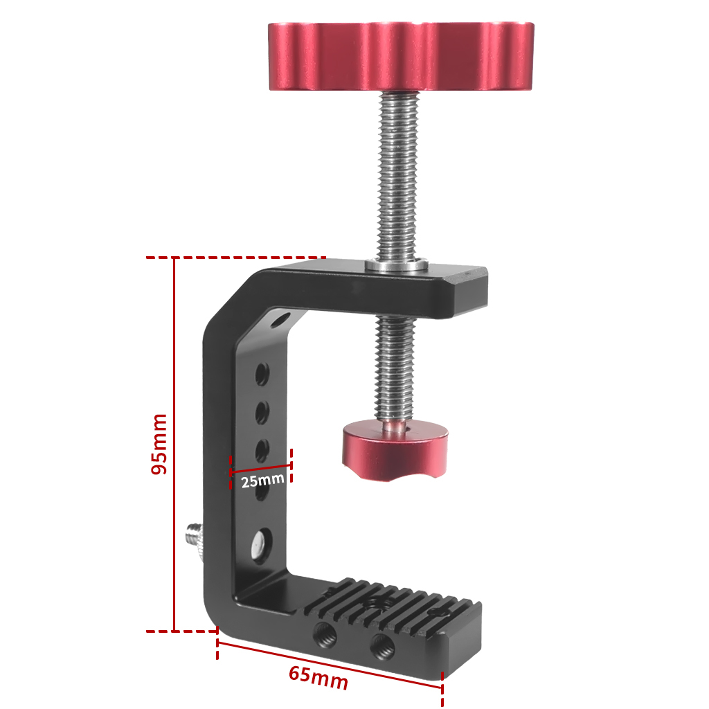 Robuste Desktop C-Typ Klemme V – Photography Video Lighting Kit With Adjustable Tripod Stand Bewertung und Preis