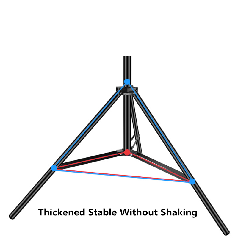 200 cm 160 cm 50 cm Fotografie – Photography Video Lighting Kit With Adjustable Tripod Stand Bewertung und Preis