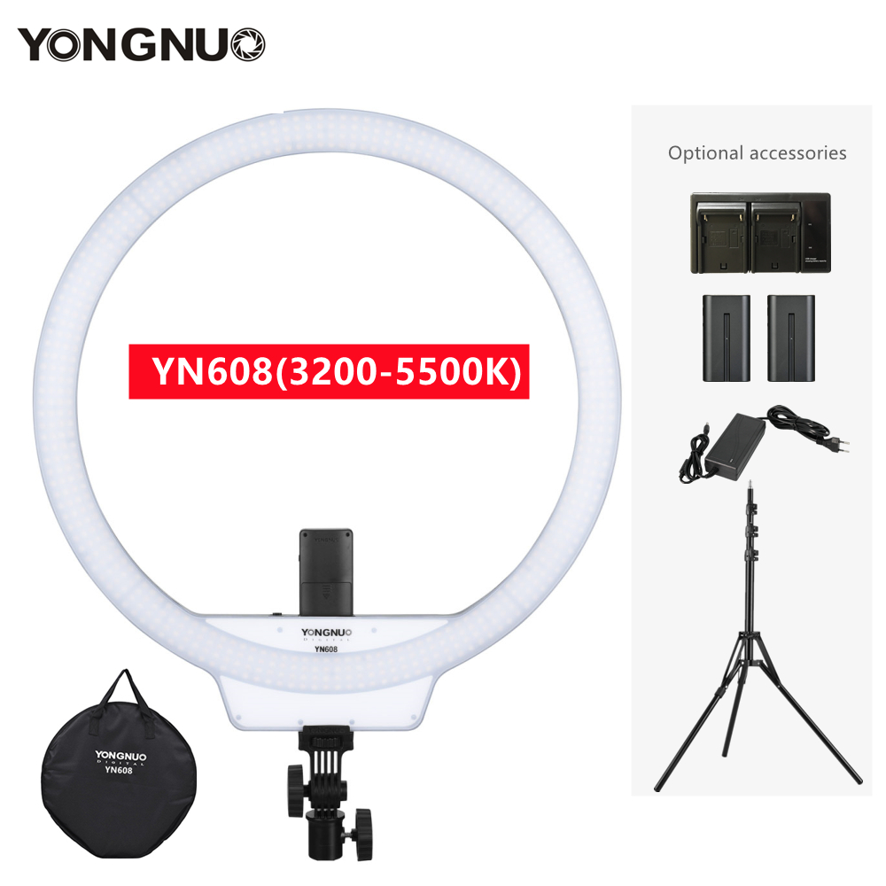 YONGNUO YN608 Studio Ring LED  – Photography Lighting Options Bewertung und Preis