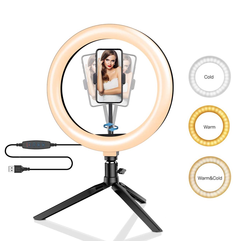 26 cm 10 zoll Led Ring Selfie  – Photography Lighting Continuous Bewertung und Preis