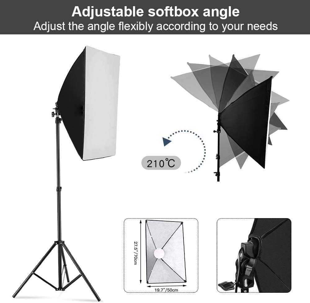 Fotografie-Softbox-Beleuchtung – Photography Lighting Continuous Bewertung und Preis