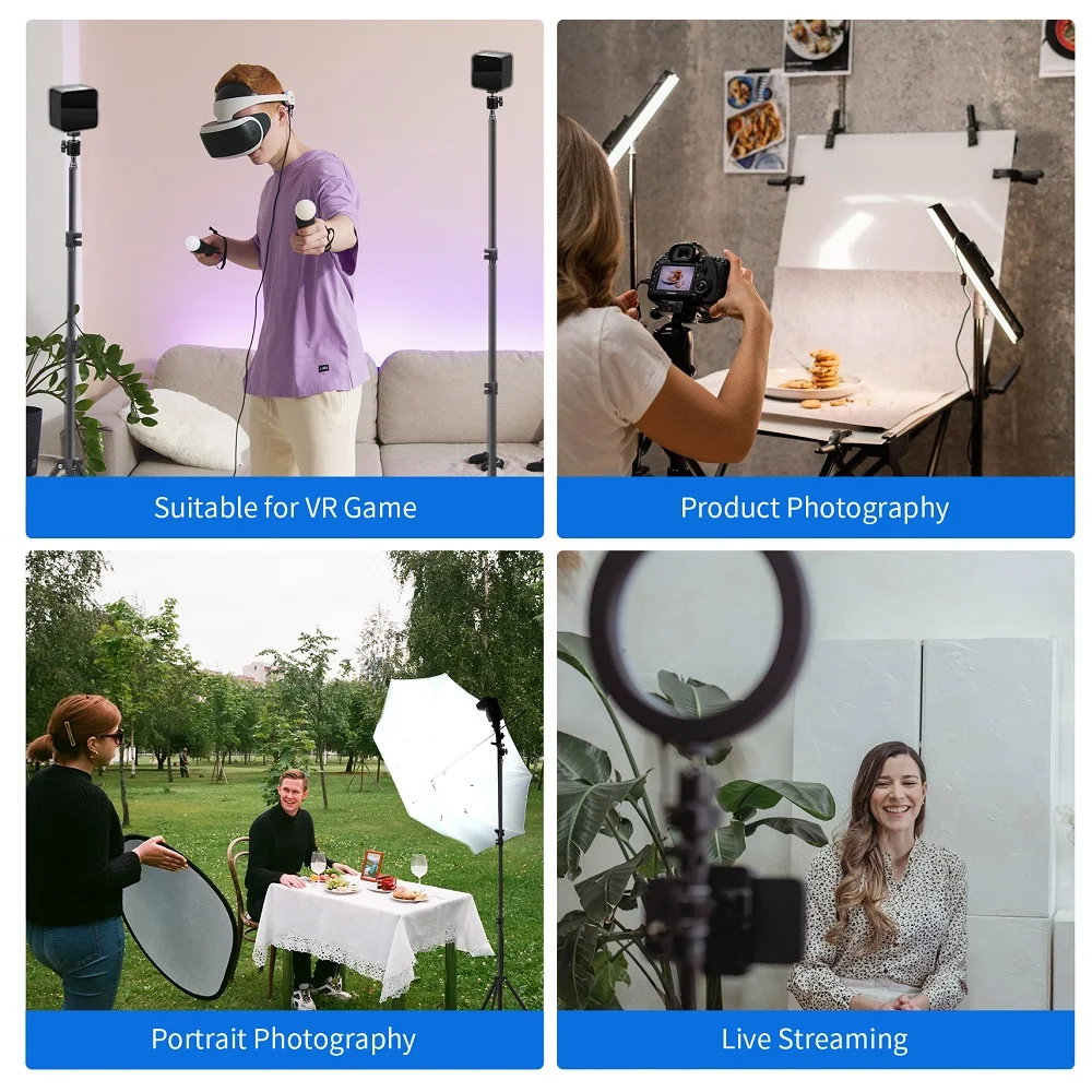 Selens 7,3m Luftkissen-Lichtst – Photography Video Lighting Kit With Adjustable Tripod Stand Bewertung und Preis