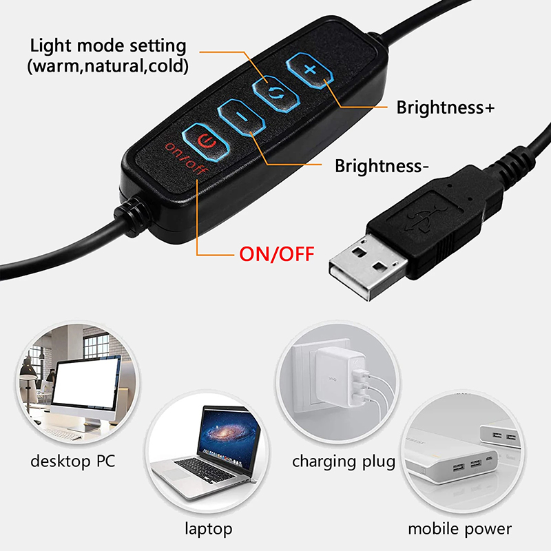 10-Zoll-LED-Selfie-Ringlicht,  – Photography Lighting Overhead Bewertung und Preis