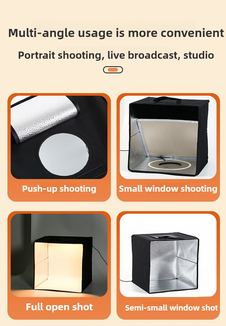 30cm 40cm Fotostudio-Box Tragb – Photography Lighting Options Bewertung und Preis