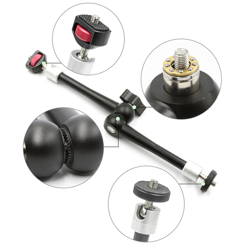 Verstellbarer Gelenkarm mit Re – Photography Video Lighting Kit With Adjustable Tripod Stand Bewertung und Preis
