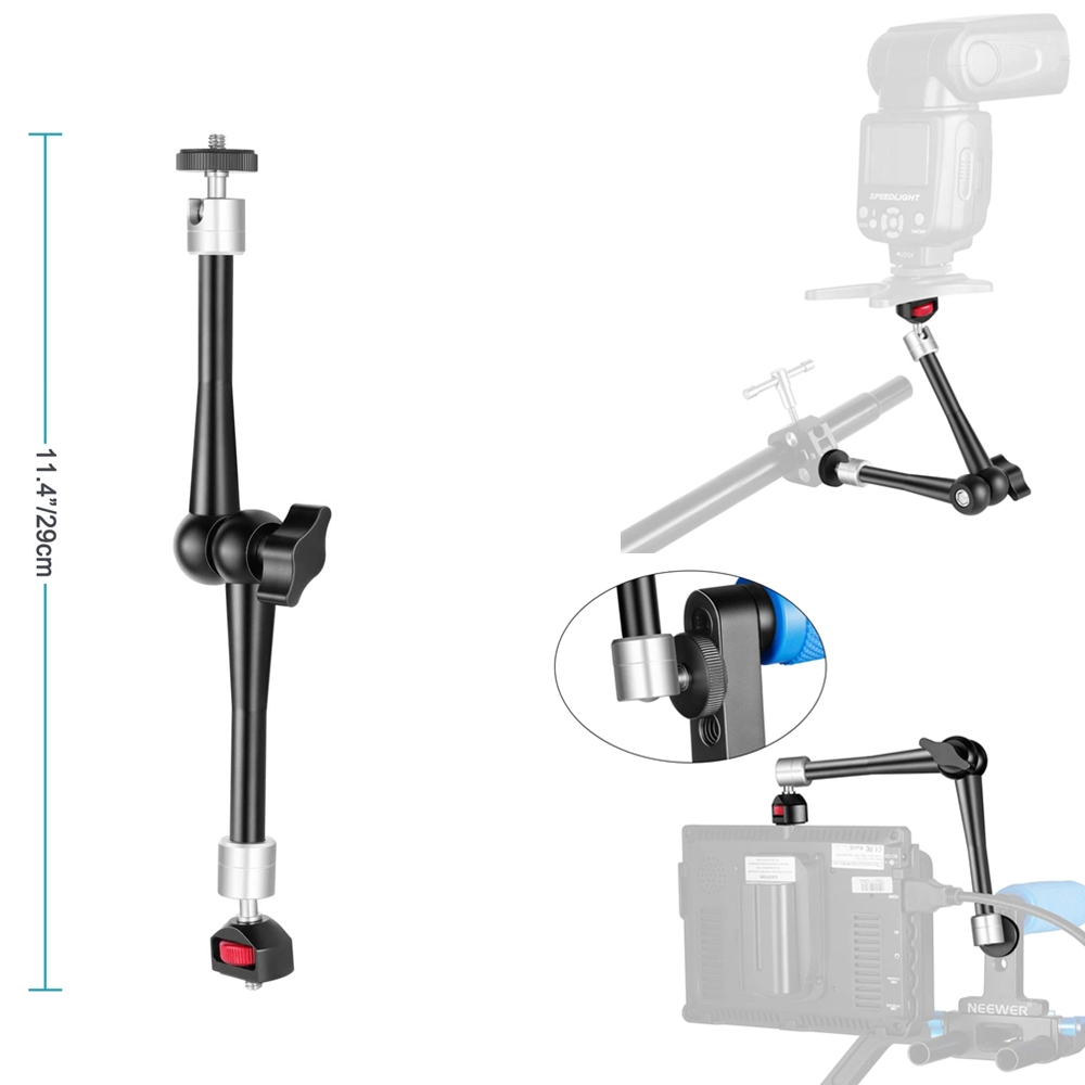 Verstellbarer Gelenkarm mit Re – Photography Video Lighting Kit With Adjustable Tripod Stand Bewertung und Preis