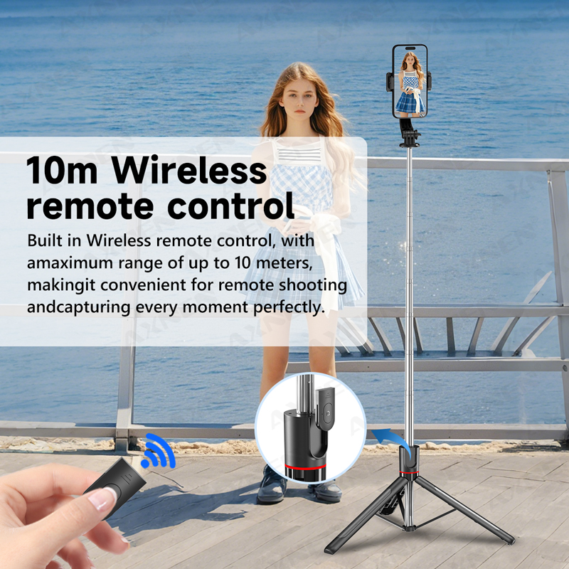 AXNEN F15 Ausziehbares Selfie- – Photography Video Lighting Kit With Adjustable Tripod Stand Bewertung und Preis